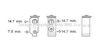 PRASCO HY1385 Expansion Valve, air conditioning